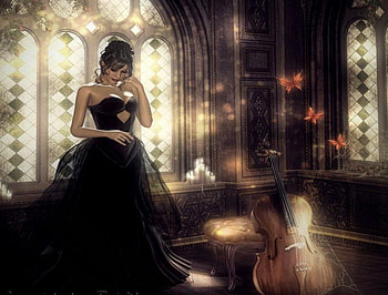it_has_been_so_long, black dress, butterflies, girl, light HD wallpaper