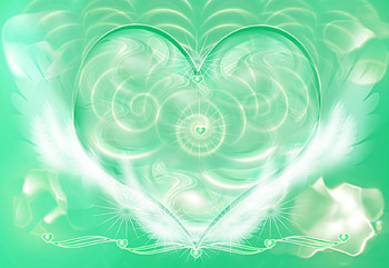 Emerald heart, hearts, love HD wallpaper