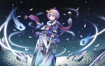 Qiqi, space, Genshin Impact, Kaeya Alberich, artwork, manga, Qiqi Genshin Impact HD wallpaper