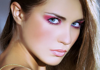 Blue eyes, blue, eyes, face, girl HD wallpaper
