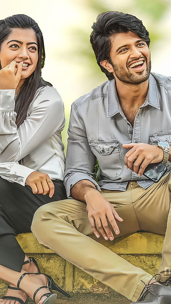Vijay , Rashmika Mandanna, vijay deverakonda HD phone wallpaper
