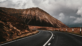 Turn, Highway HD wallpaper