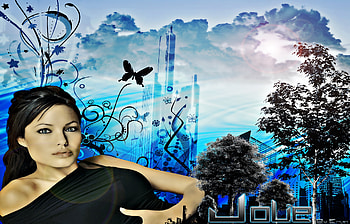 Jolie By Ervin, actres, model, female HD wallpaper