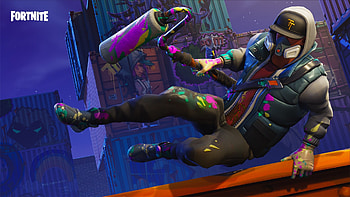 Fortnite Battle Royale Abstrakt Skin, fortnite, games, 2018-games, ps-games, games, artist, artwork, digital-art, artstation HD wallpaper