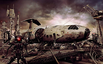 Fantasy, Art, Robots HD wallpaper