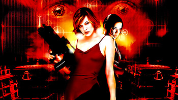 Milla Jovovich, Movie, Resident Evil, Michelle Rodriguez HD wallpaper