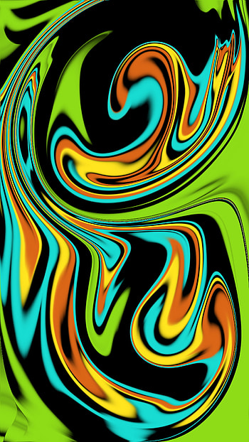 MIXED MELT, art, style, designs, colorful, colors HD phone wallpaper