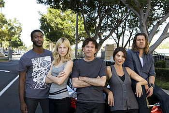 Leverage TV Series, Crime heist drama, Skilled team, Intricate schemes HD wallpaper