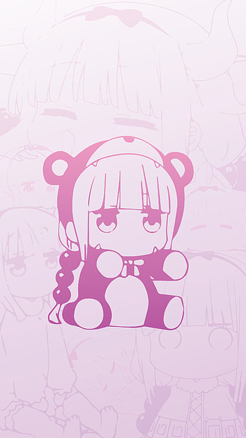 Kanna Bear, Anime, Miss Kobayashi's Dragon Maid HD phone wallpaper