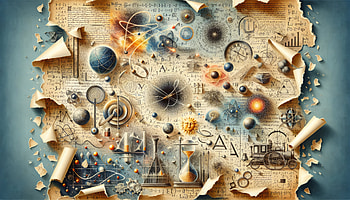 Physics Discoveries Collage, physics, science, space, mathematics, exploration HD wallpaper