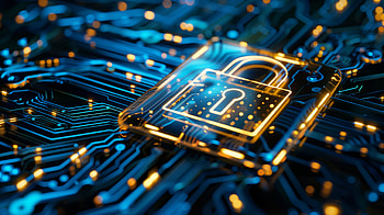 CyberLock Circuitry, technology, cyberpunk HD wallpaper