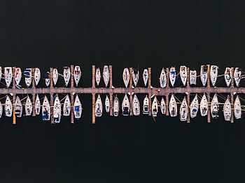 Boats, View From Above, Pier, Miscellanea, Miscellaneous, Wharf HD wallpaper