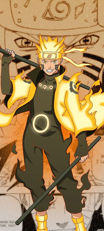 Naruto, art, cartoon HD phone wallpaper