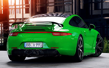 Porsche, Cars, Back View, Rear View HD wallpaper