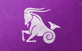 Capricorn , Elegant design, Astrological symbolism HD wallpaper