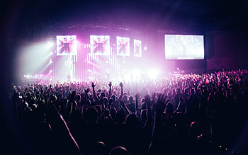 People in Concert HD wallpaper