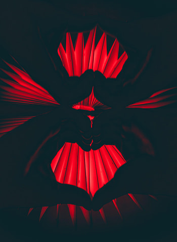 Dark, Hands, Heart, Gesture HD phone wallpaper