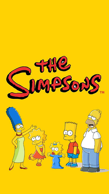 Simpsons Background, Animation HD phone wallpaper