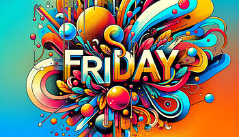 Vibrant Friday Vibes, friday HD wallpaper