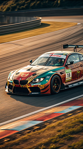 Race Car Speed Thrill – Dynamic , race car, BMW, motorsport, sports car HD phone wallpaper