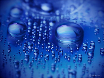 Water Drops, abstract, water HD wallpaper