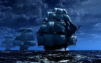 The sailing ships and - HD wallpaper