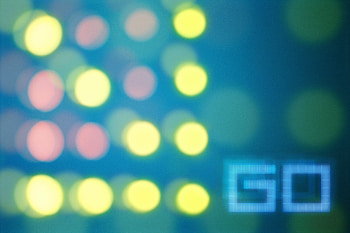 Abstract, Words, Glare, Circles, Blue Background HD wallpaper