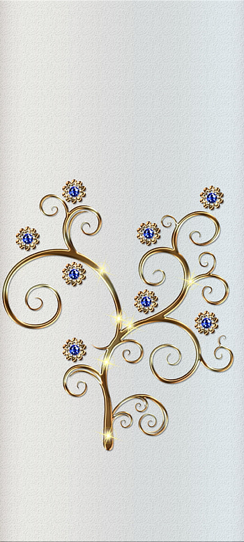 Blessed Tree, art, ornament, Luxury, Curve, Jewelry, Diamond, Premium HD phone wallpaper