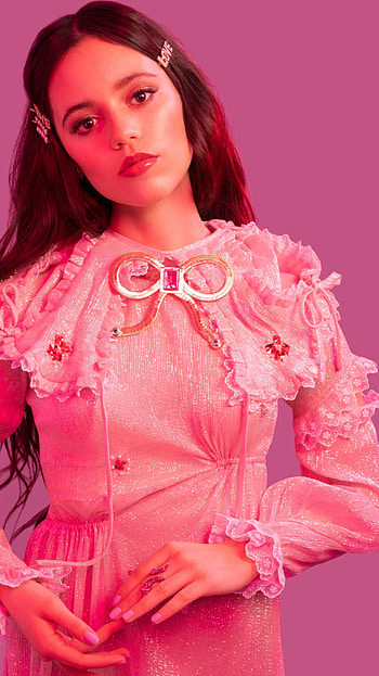 Jenna Ortega, hollywood actress, model HD phone wallpaper