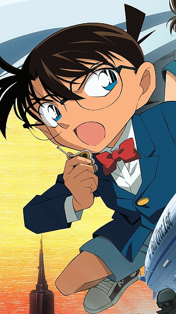 Detective Conan, , Detective genre, Anime artwork HD phone wallpaper
