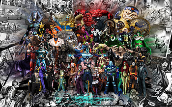 dc and marvel villains by 8scorpion on DeviantArt HD wallpaper