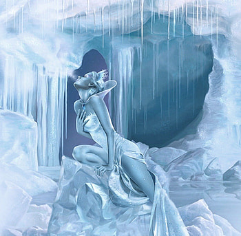 Ice queen, color, expression, , new HD wallpaper