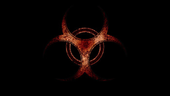 Dark, Brown, Radiation HD wallpaper