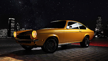 1971 Chevrolet Vega Hatchback , chevrolet, cars, deviantart HD wallpaper