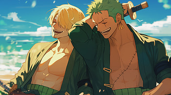 : Sanji & Zoro from One Piece, Anime, One Piece, Sanji (One Piece), Roronoa Zoro HD wallpaper