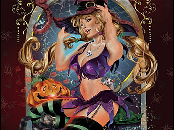 what is so funny, sexy, lovely, fun, witch HD wallpaper