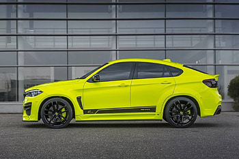 2016 BMW X6 M by Lumma Design, Beamer, Yellow, Suv, Black Wheels HD wallpaper