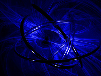 Abstract, Dark, Circles HD wallpaper