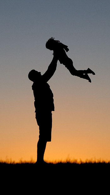 My Lifeline Mom Dad, Father Son Background HD phone wallpaper