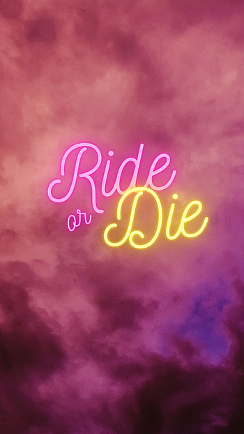 Ride or Die, atmosphere, cloud HD phone wallpaper