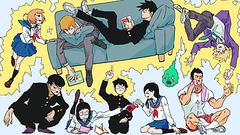 Anime, Mob Psycho 100 HD wallpaper