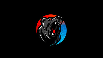 Bear Howling Dark , bear, dark, black, artist, artwork, digital-art HD wallpaper