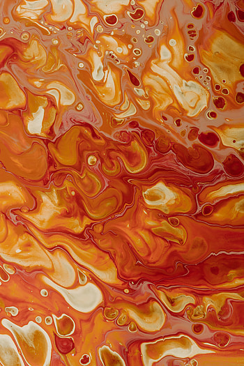 Abstract, Bubbles, Divorces, Texture, Paint, Liquid, Mixing HD phone wallpaper