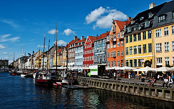 Copenhagen's allure, Danish cityscape, Top , Scandinavian beauty HD wallpaper