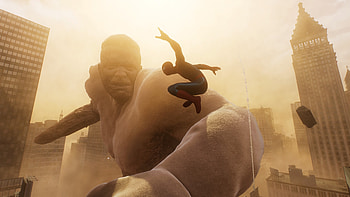 Peter and Sandman, video game, Marvel's Spider-Man 2 HD wallpaper