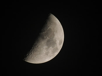 Midnight Moon, graphy, Space, Moon, Sky HD wallpaper