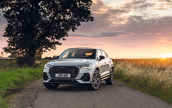 Audi Q3 Sportback, , road, 2021 cars, UK-spec, luxury cars, 2021 Audi Q3 Sportback, german cars, Audi HD wallpaper