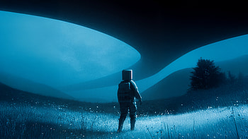 Lost In A Cosmic Dream, artist, artwork, art, digital-art HD wallpaper