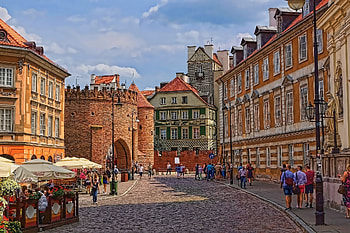Warsaw, Poland HD wallpaper