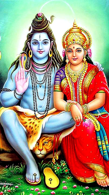 Sami , Lord Shiva, Parvati HD phone wallpaper